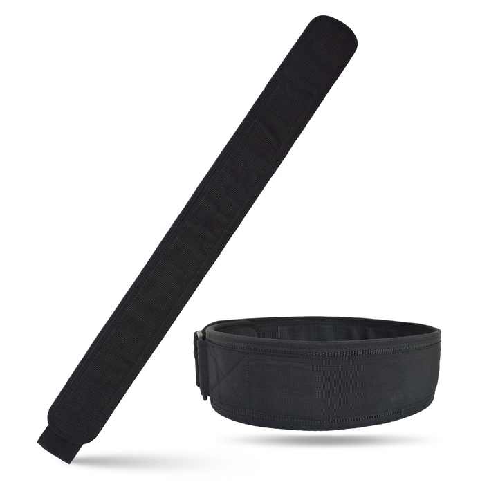 2021 Best Weightlifting Back Support Cross Training Nylon Straight Belt